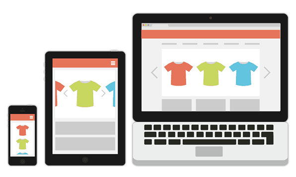 A responsive eCommerce template