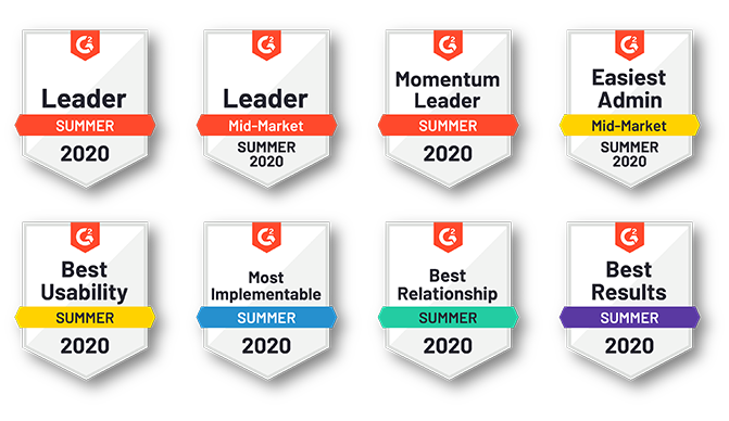 G2 Summer 2020 Badges for TrueCommerce