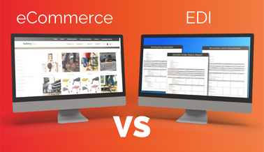eCommerce-vs-EDI-Concept