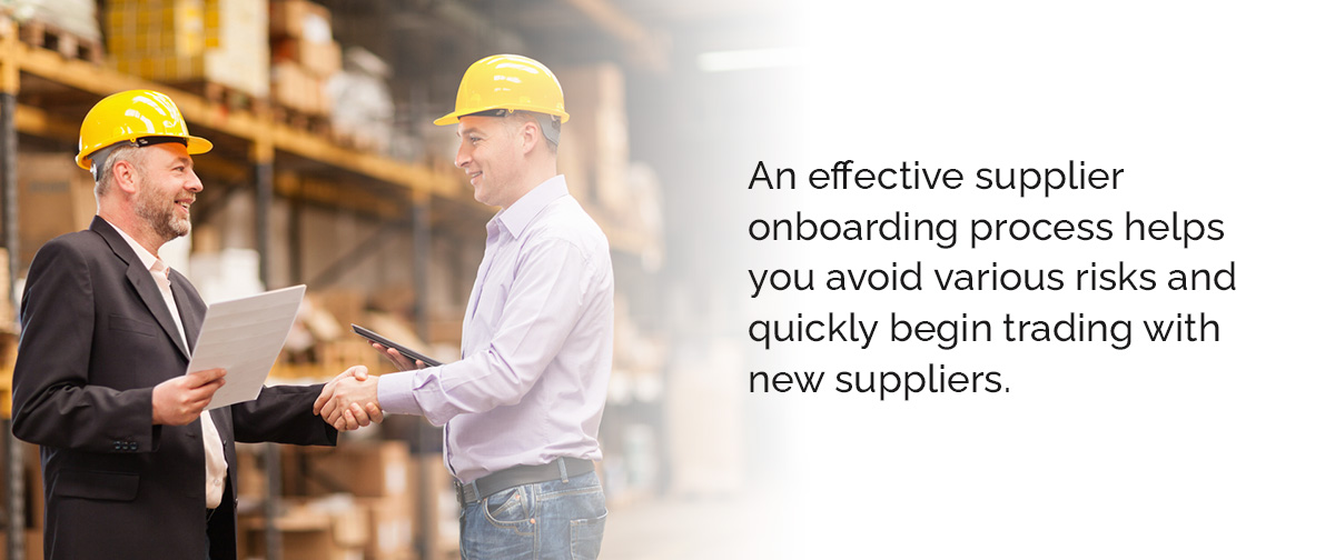 Best Practices When Onboarding Suppliers