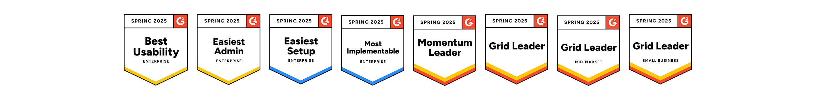 G2 Badges for TrueCommerce